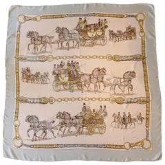 Hermès "Attelages à quatre" Silk Scarf