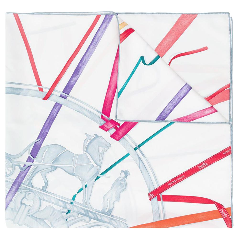 Hermès 'Attrape de Reves' Silk Print Scarf