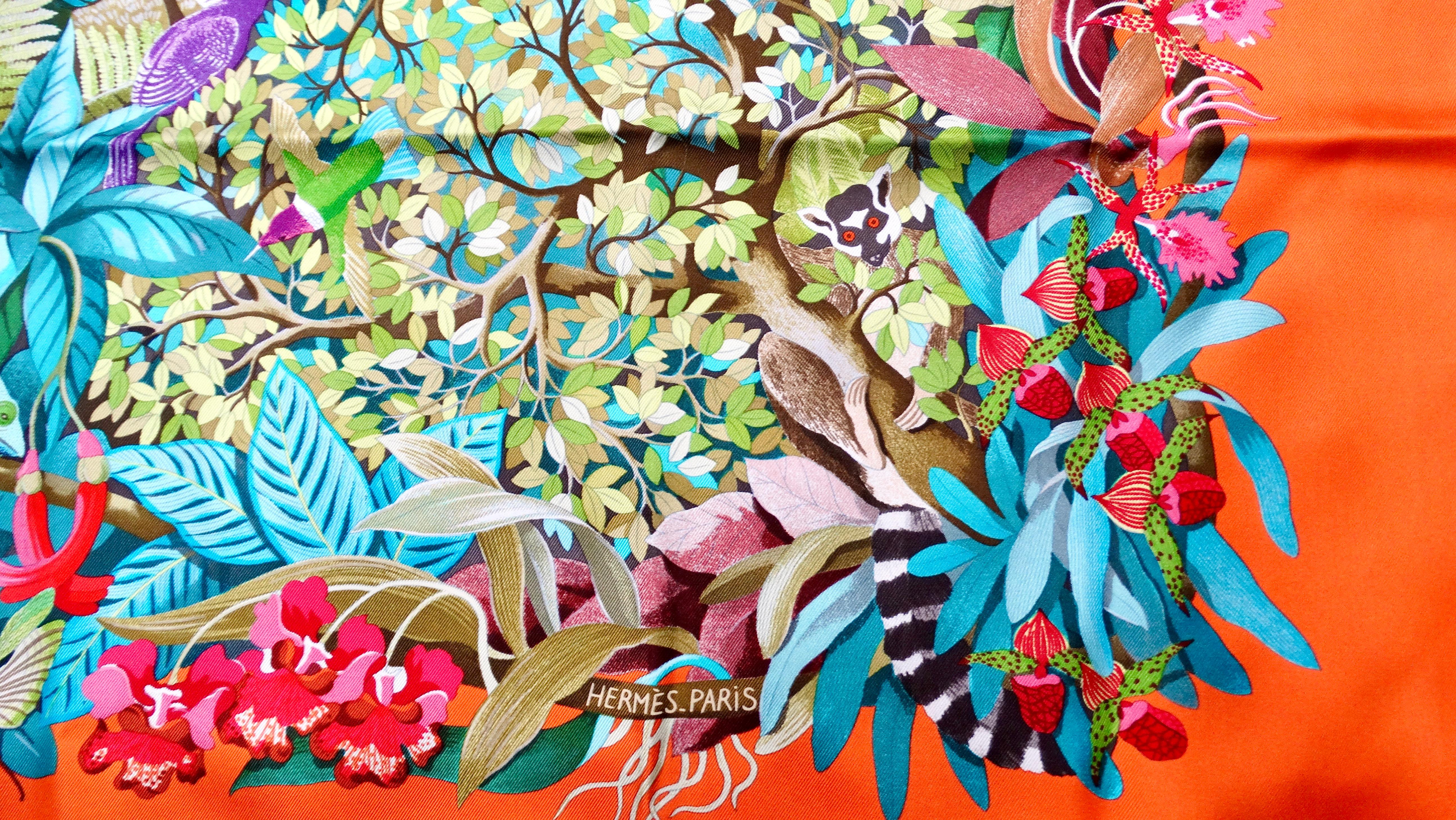 Reveal the vibrant beauty of nature with the exquisite Hermès 