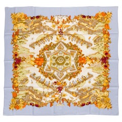 Vintage Hermès "Au Pays De Cocagne" Silk Scarf