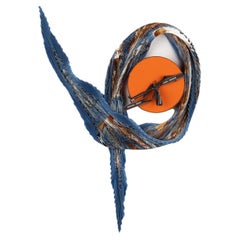 Hermès Au son de tam tam plisse Scarf