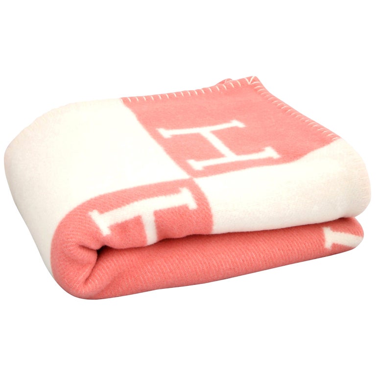 Hermes Avalon Baby Blanket For Sale at 1stDibs hermes pink baby