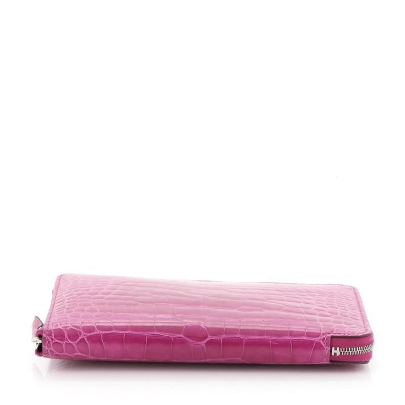 Pink Hermes Azap Combined Wallet Alligator GM