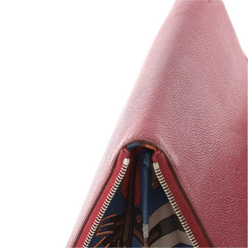 Hermes Azap Zip Around Wallet Silk'in Epsom Long 5