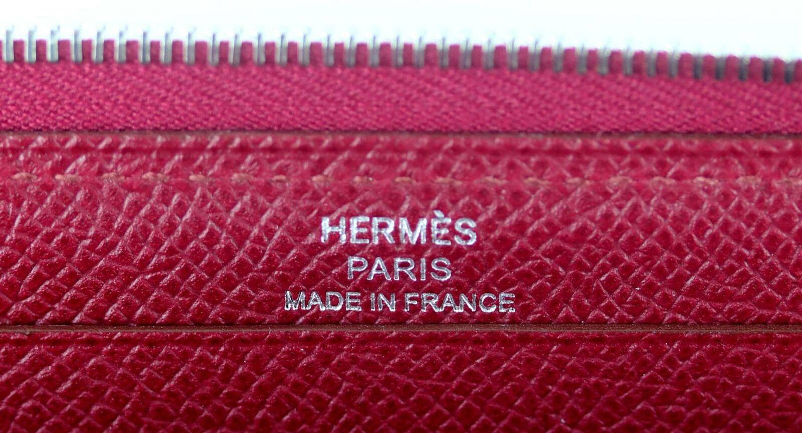 Hermès Azap Zipped Classic Epsom Leather Wallet 1