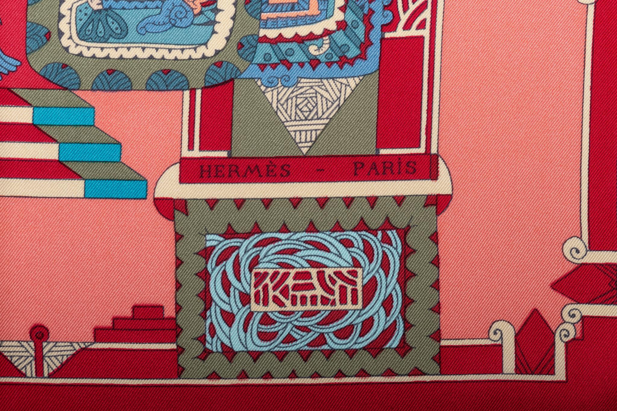 hermes aztec scarf