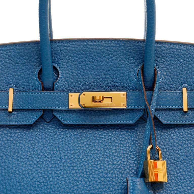 Hermes Birkin Bag 25 Blue Zanzibar Swift Gold Hardware at 1stDibs  hermes  birkin 25 blue, blue zanzibar birkin, hermes birkin 25 swift