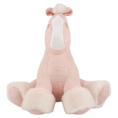 Hermes Baby Hermy soft toy Lilac Roses linen and hypoallergenic polyester