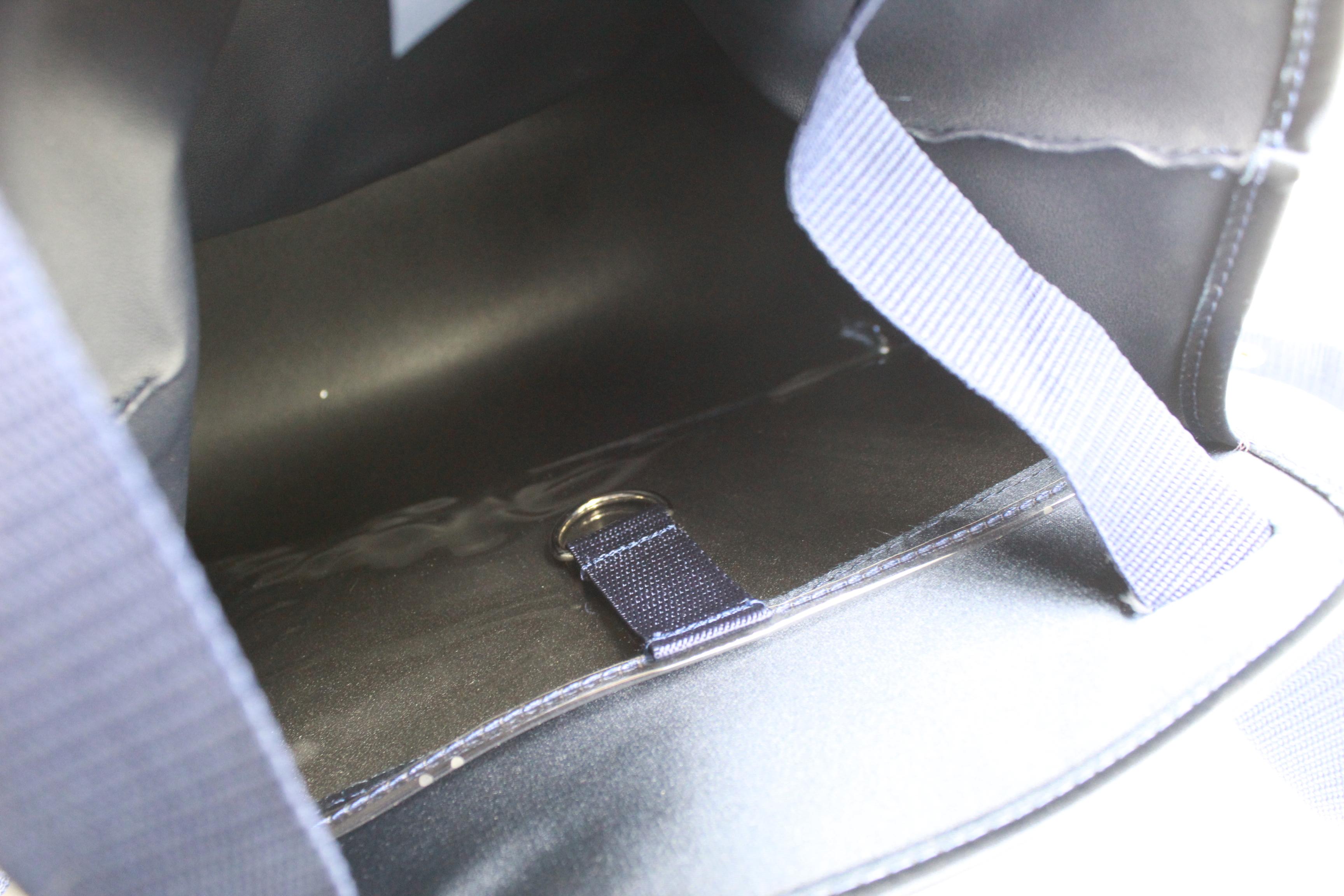 Women's or Men's Hermès backpack in dark blue nylon. For Sale