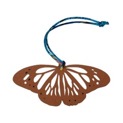 Hermes Bag Charm Bi-Color Butterfly New w/ Box