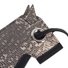 Hermes Bag Charm Ombre Lizard Camail Key Ring