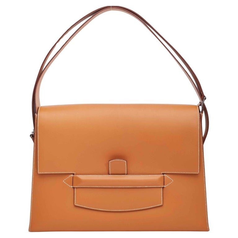 Hermes Bag Madonna Camel Messenger Bag Large