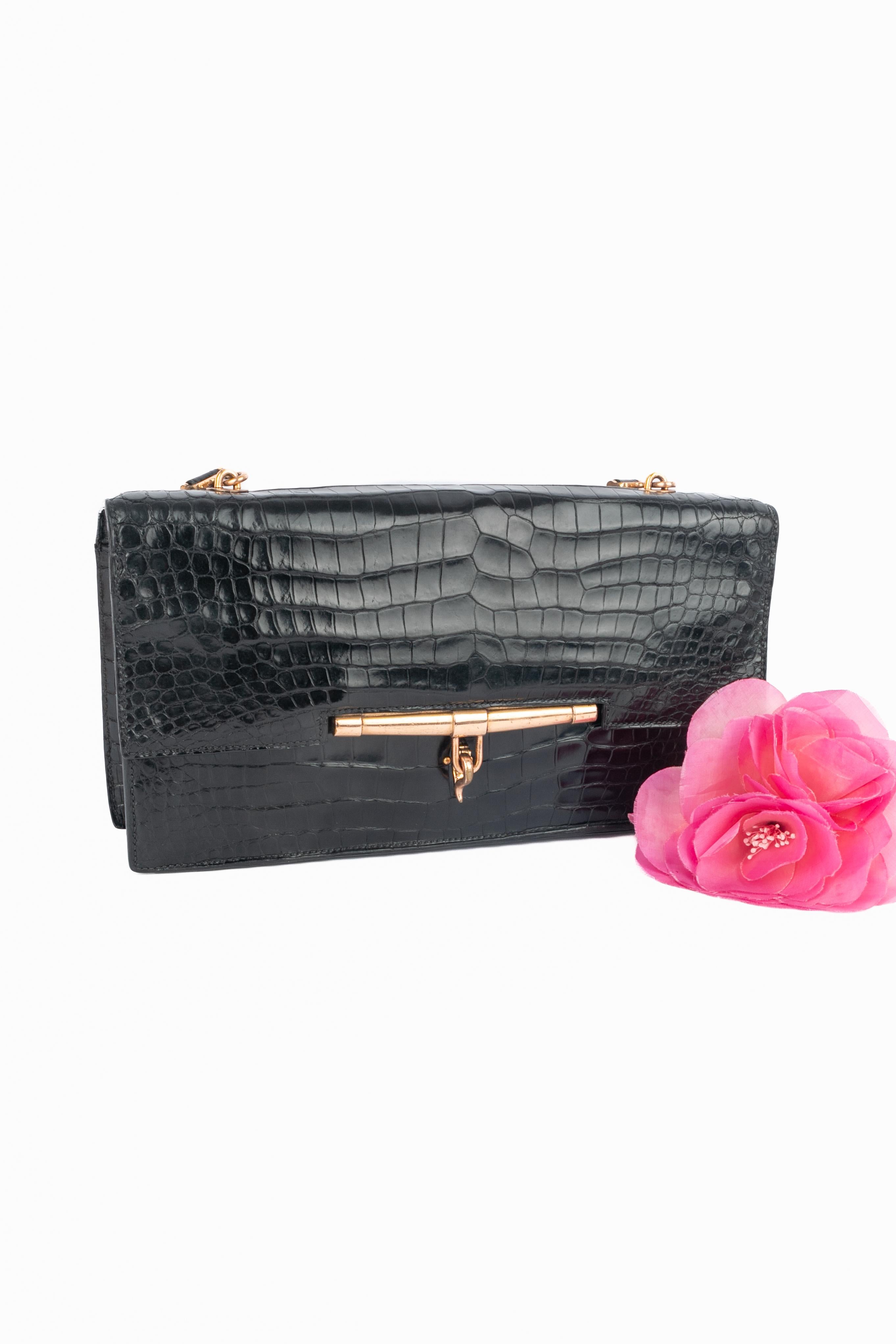 Hermès bag 'Pallonnier' (Schwarz) im Angebot