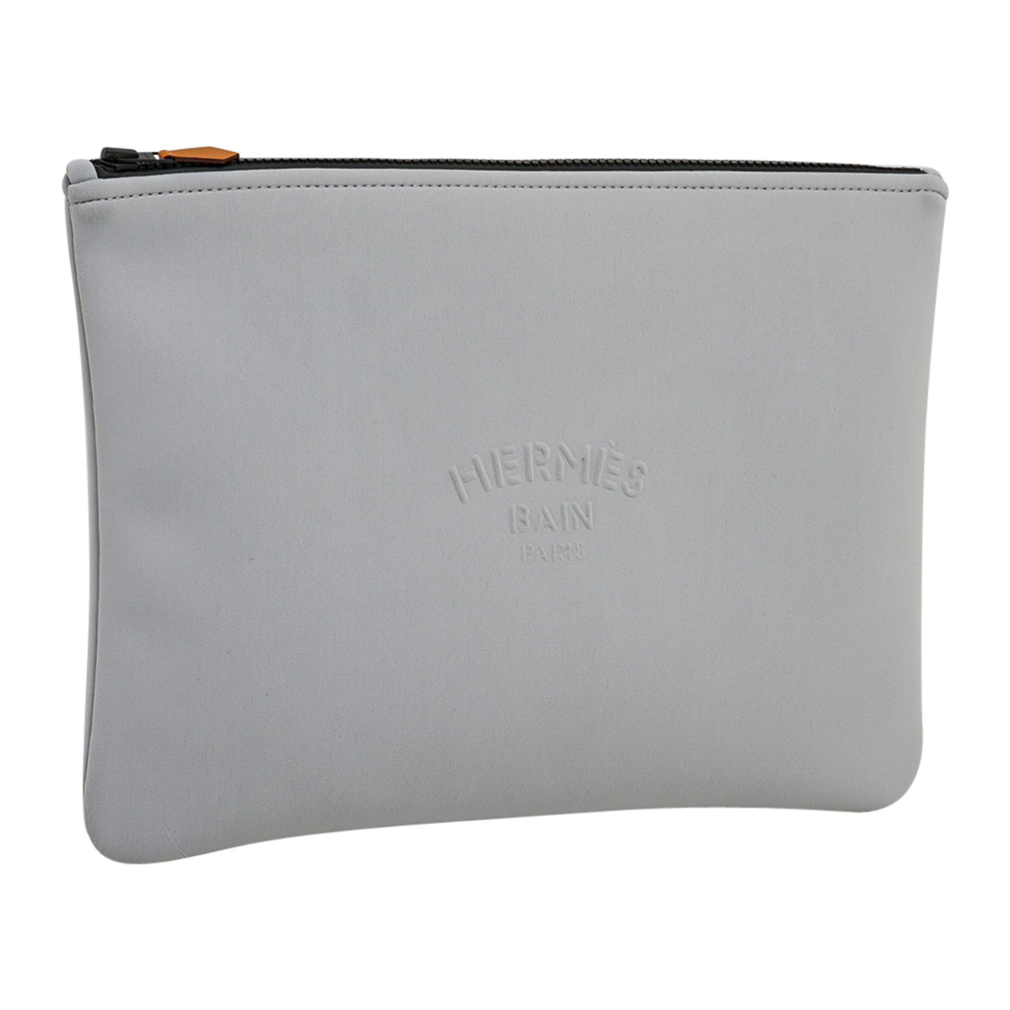 Gray Hermes Bain Neobain Acier Large Model New