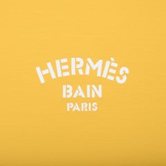 Hermes Bain Neobain Case Bouton D'Or Medium Model New