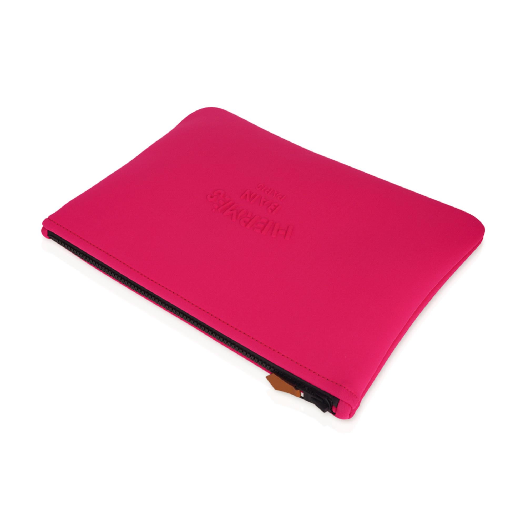 Hermes Bain Neobain Gehäuse Rose Blogger Medium Modell Neu im Angebot 1