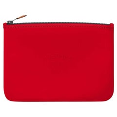 Hermes Bain Neobain Case Rouge Casaque Small New