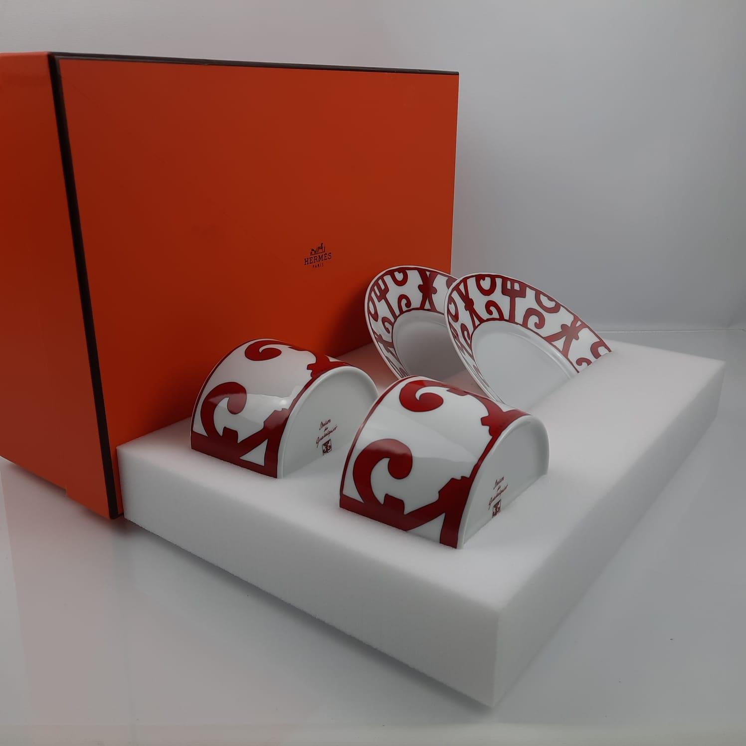 Hermes Balcon du Guadalquivir breakfast cup and saucer 1