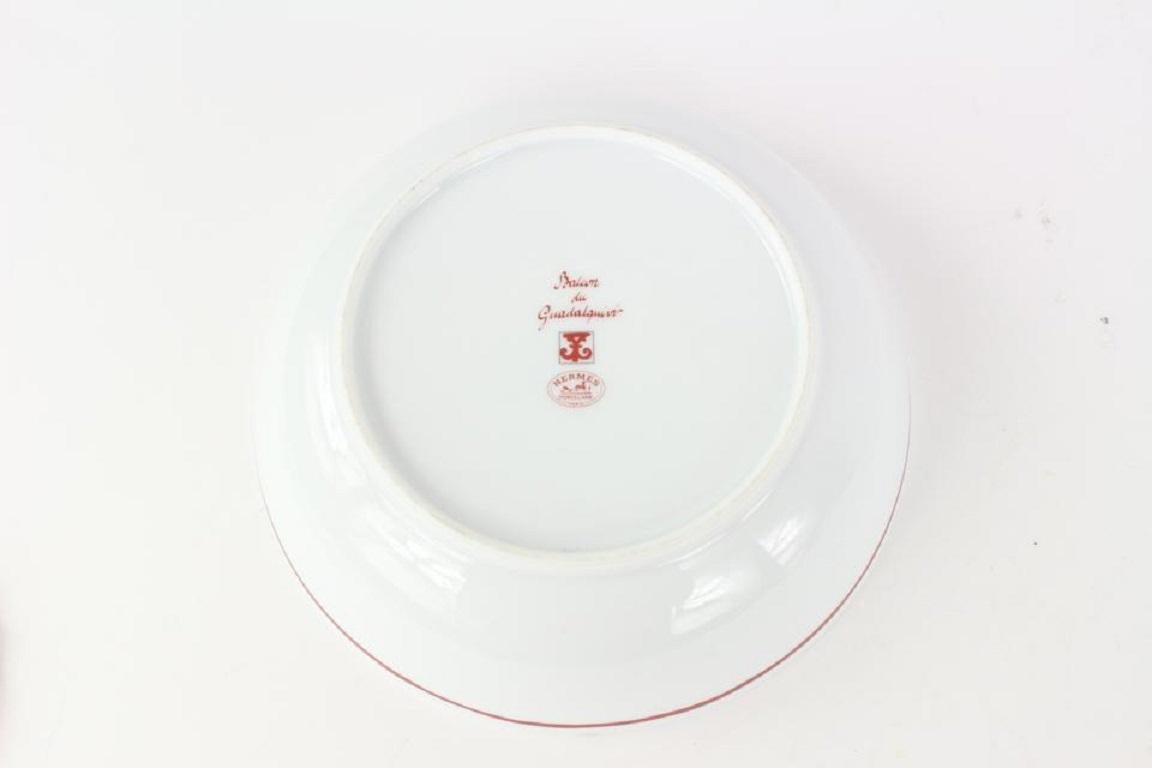 Gris Hermès Balcon Du Guadalquivir Bol en porcelaine 831her46