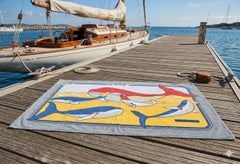Hermes Baleines Terry Beach Towel