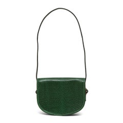 Hermés Balle de Golf green lizard shoulder bag