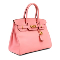 Hermès Ballerina Pink 30 cm Epsom Birkin with Gold Hardware