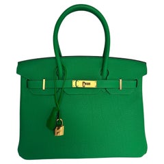 Hermes Bamboo 30 Birkin Bag