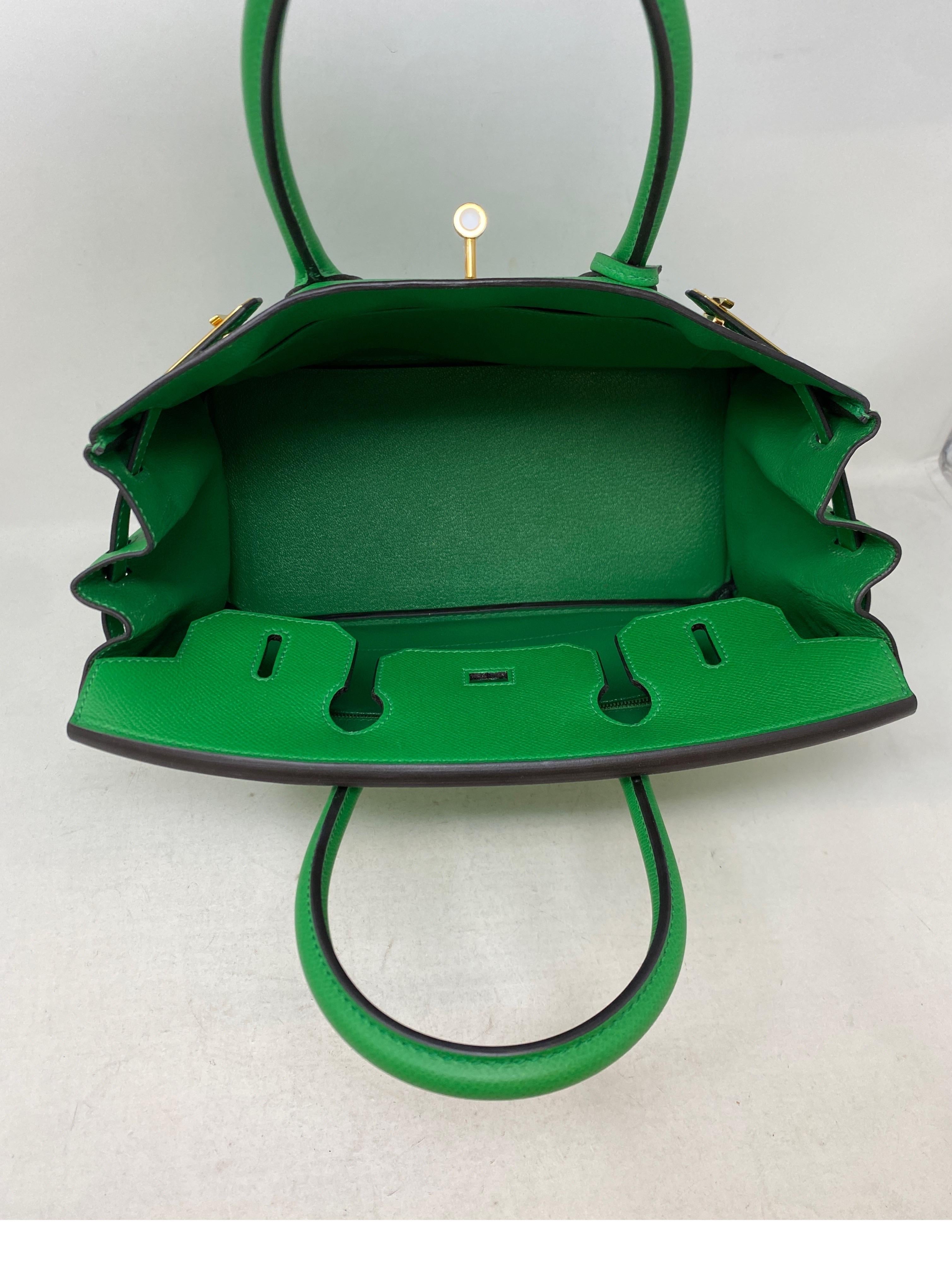 Hermes Bamboo Birkin 30 Bag 7
