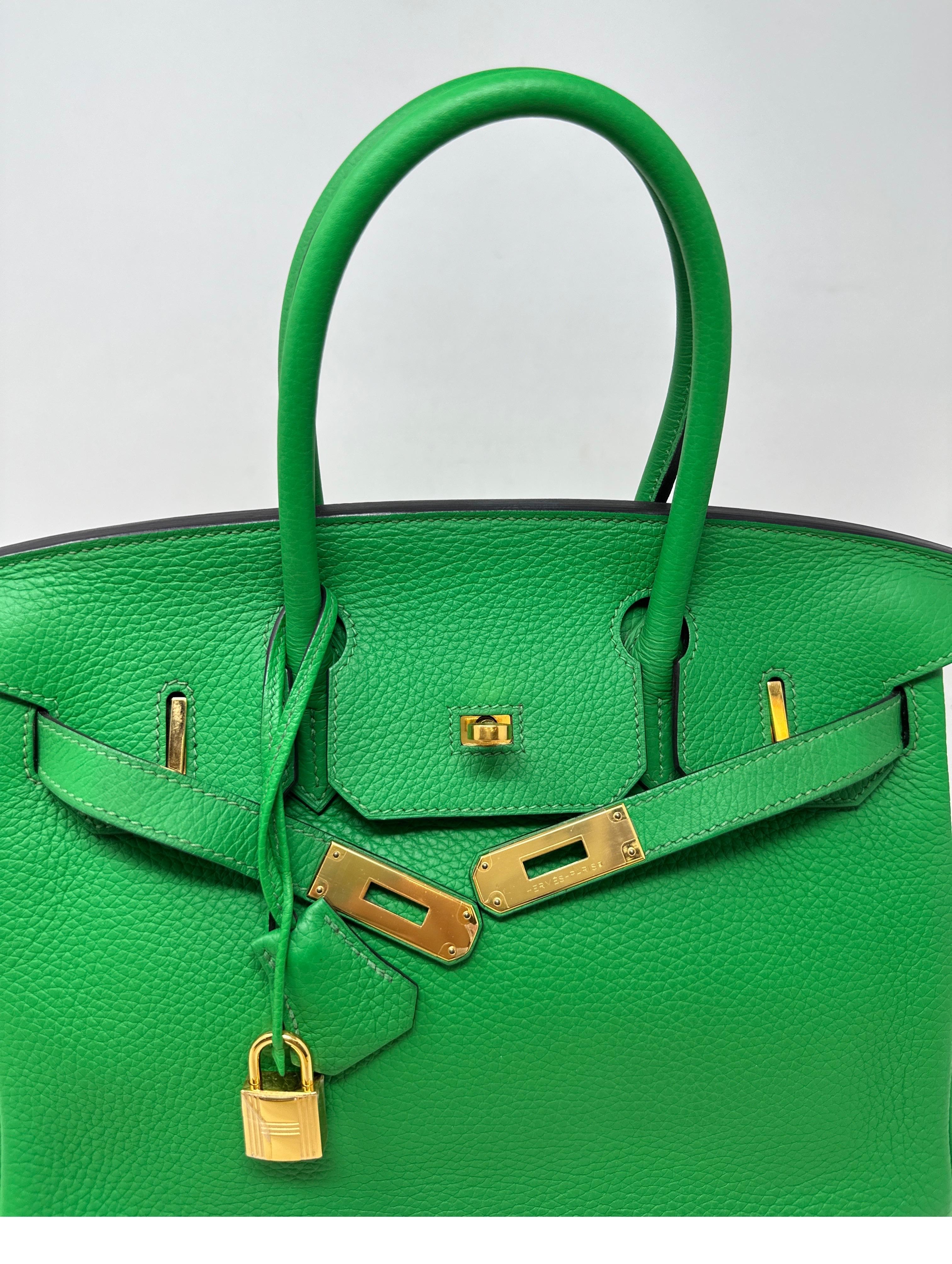 Birkin 30 Tasche aus Bambus von Hermès 3