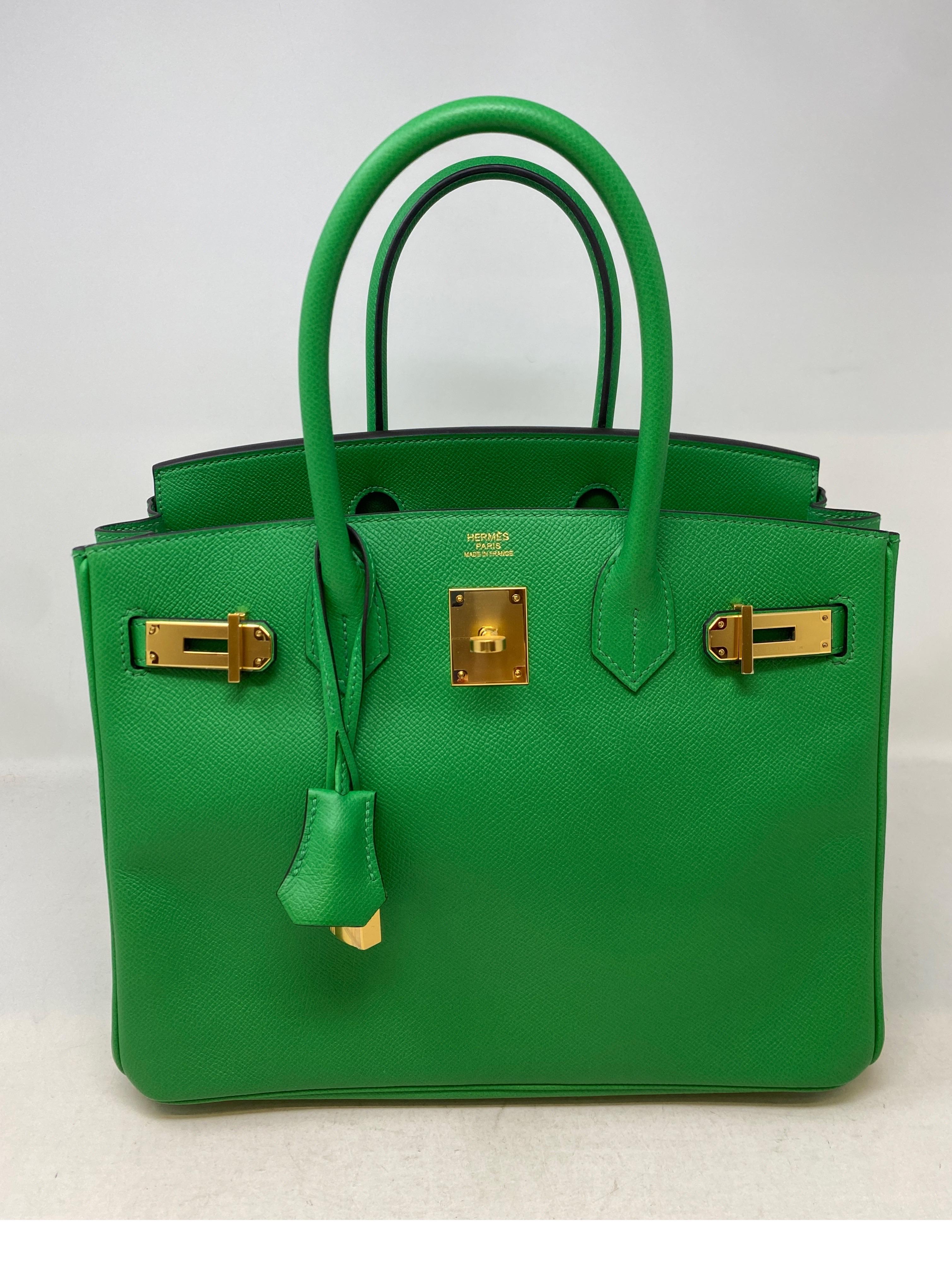 Hermes Bamboo Birkin 30 Bag 10