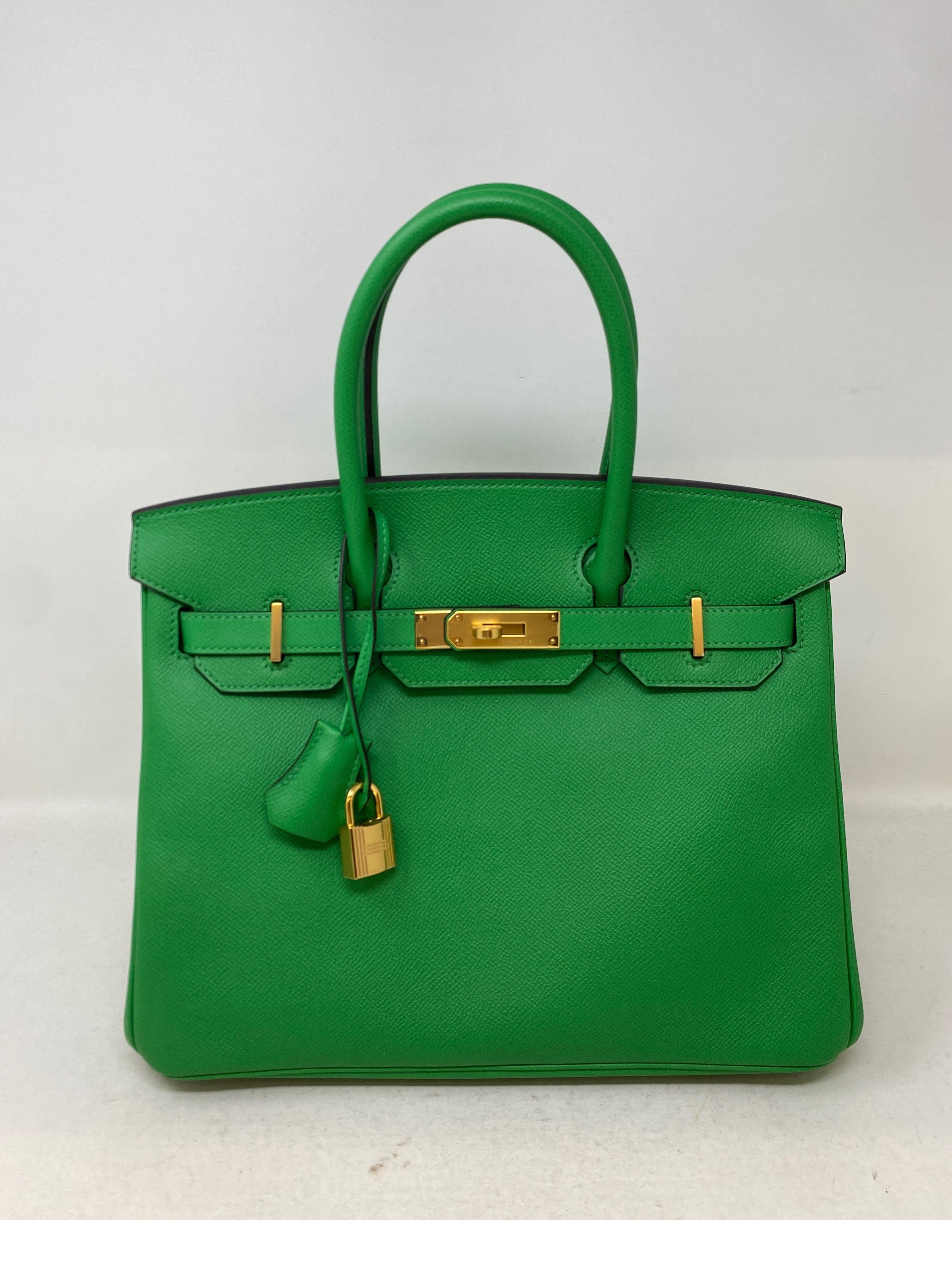 Hermes Bamboo Birkin 30 Bag 11