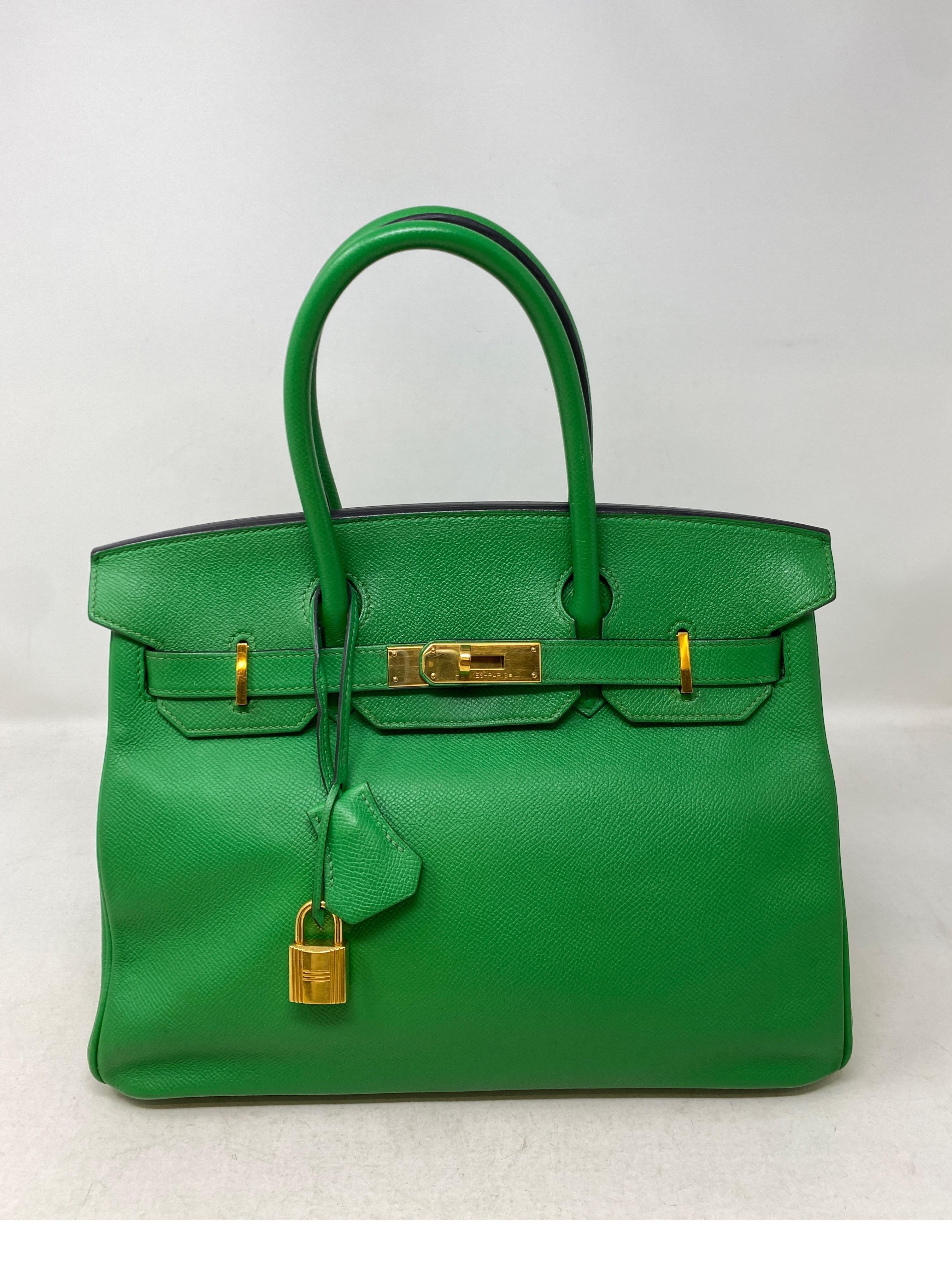 Hermes Bamboo Birkin 30 Bag  11