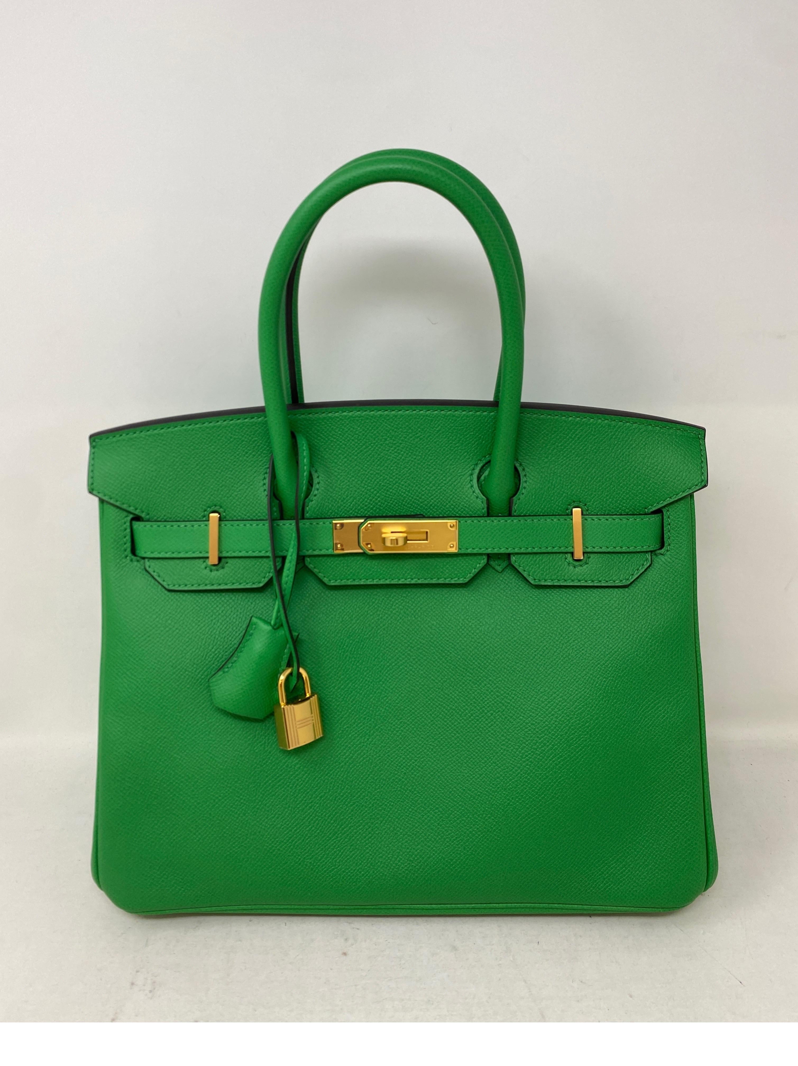 Hermes Bamboo Birkin 30 Bag 12
