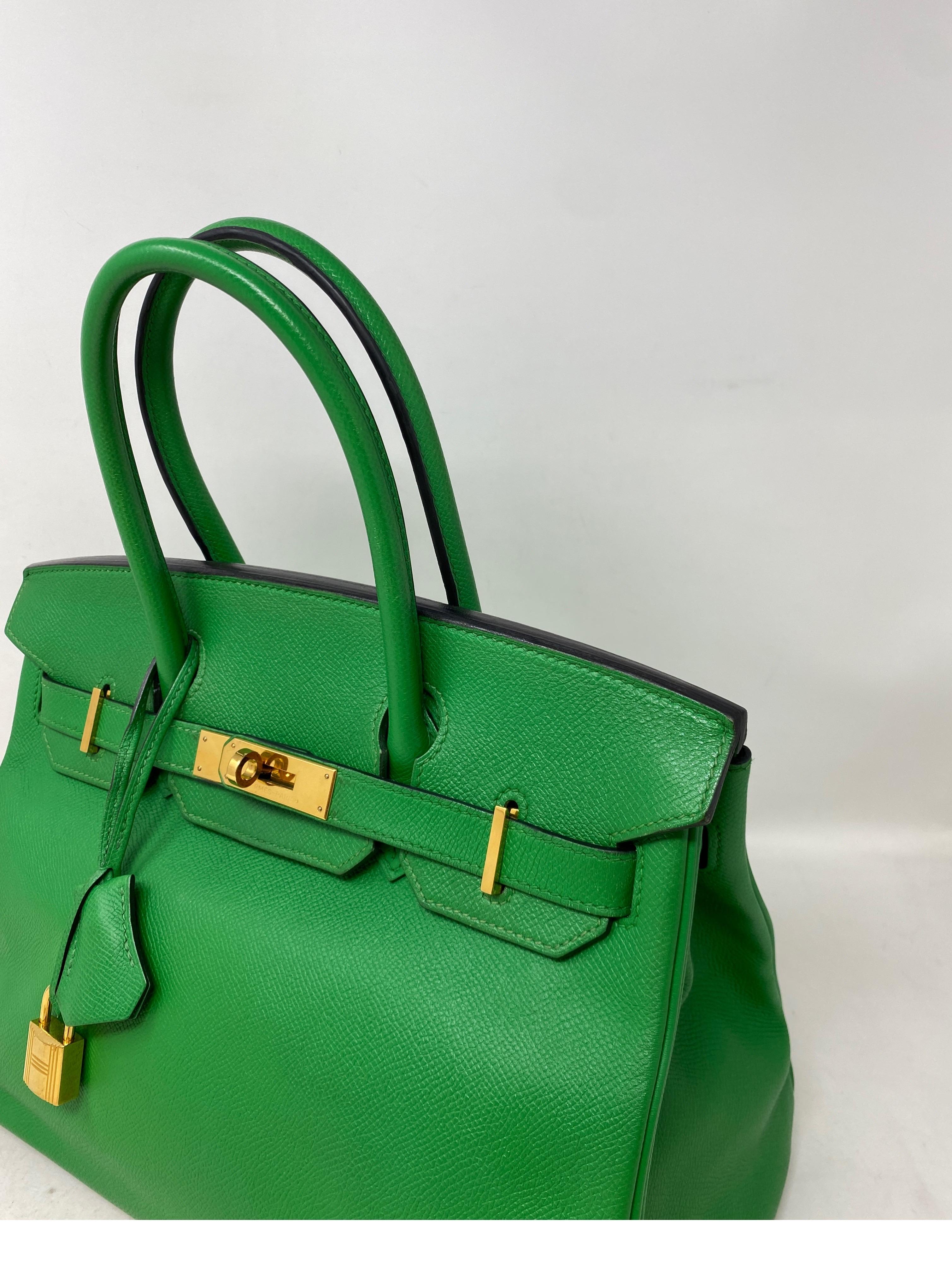 Hermes Bamboo Birkin 30 Bag  13