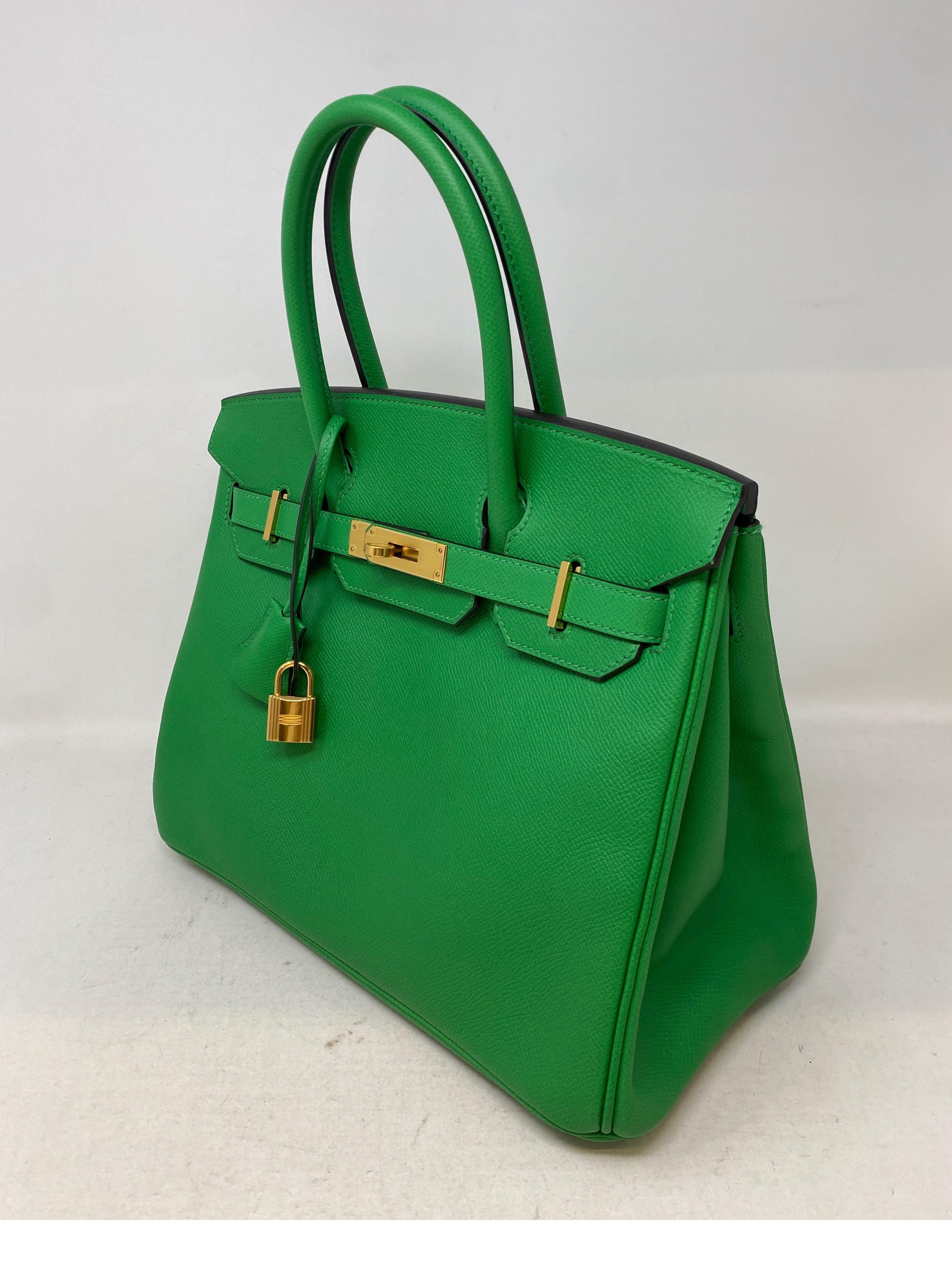 Hermes Bamboo Birkin 30 Bag 14