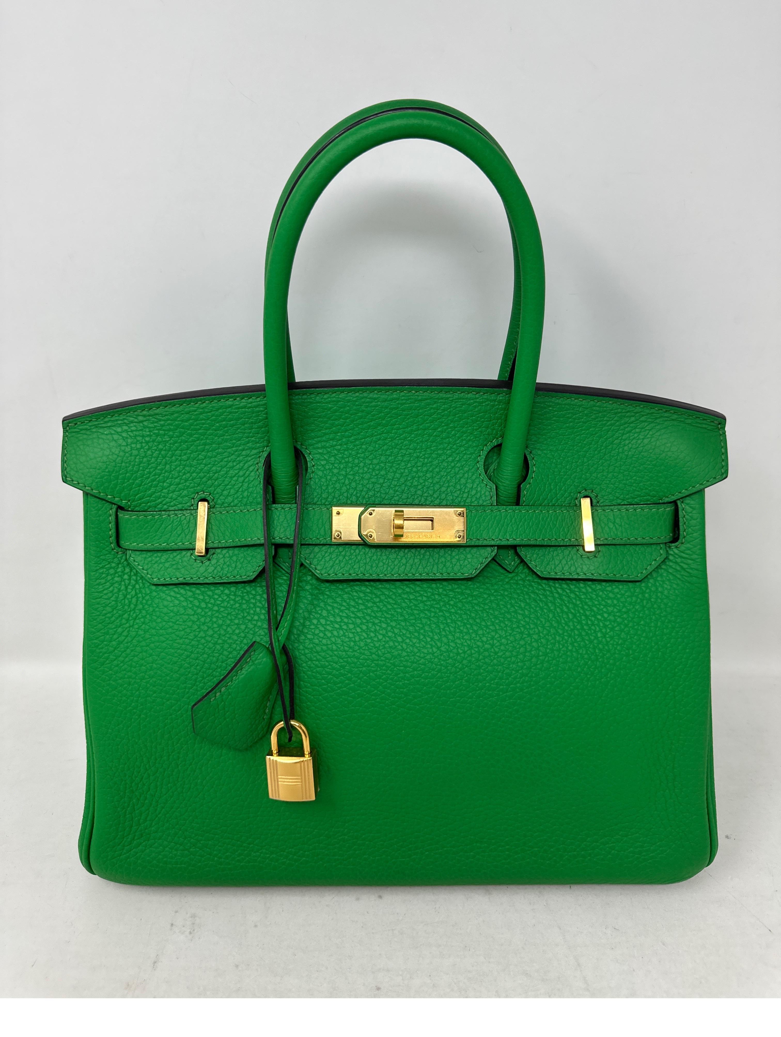 Hermes Bamboo Birkin 30 Bag 14