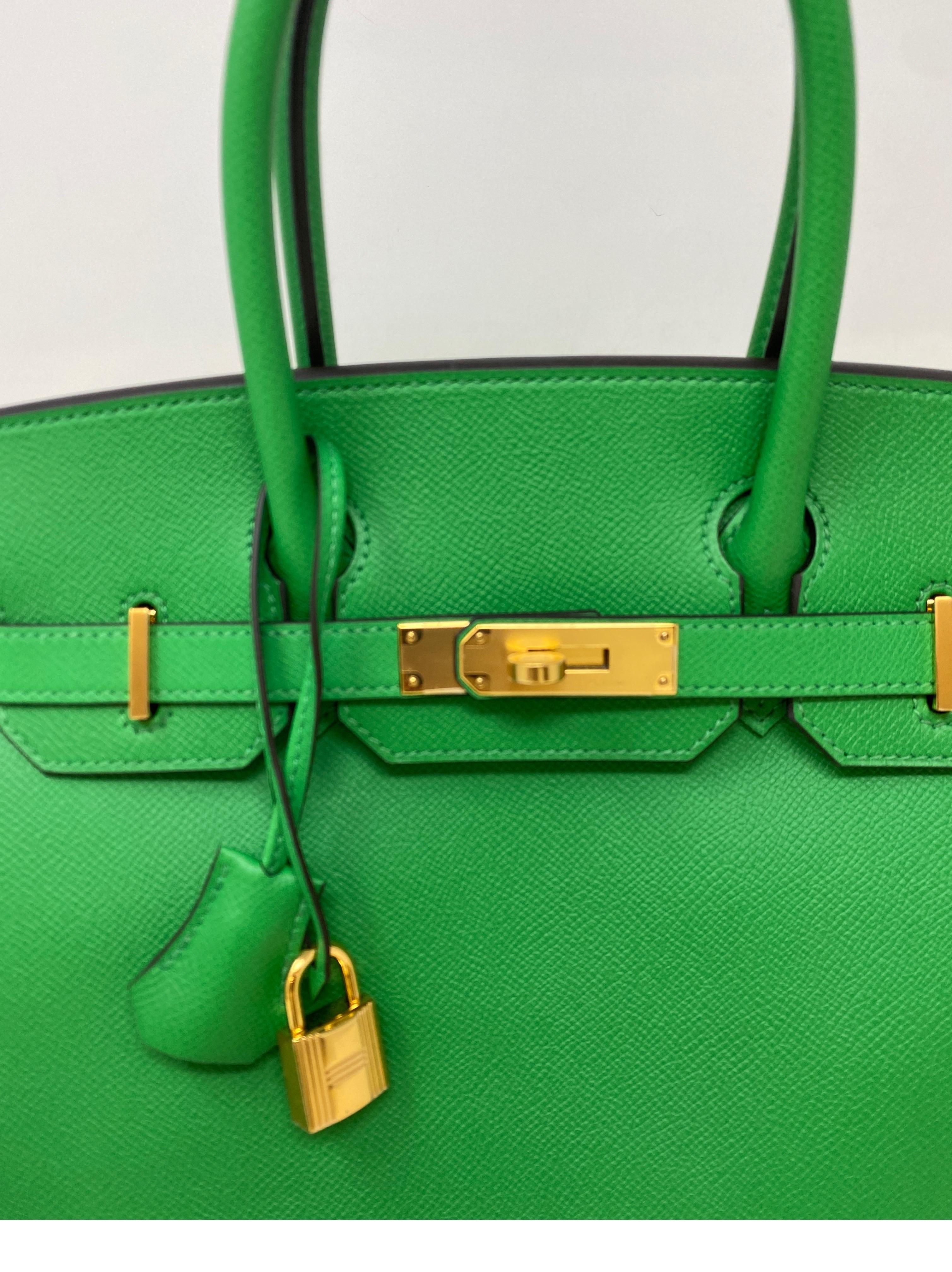 Hermes Bamboo Birkin 30 Bag 16