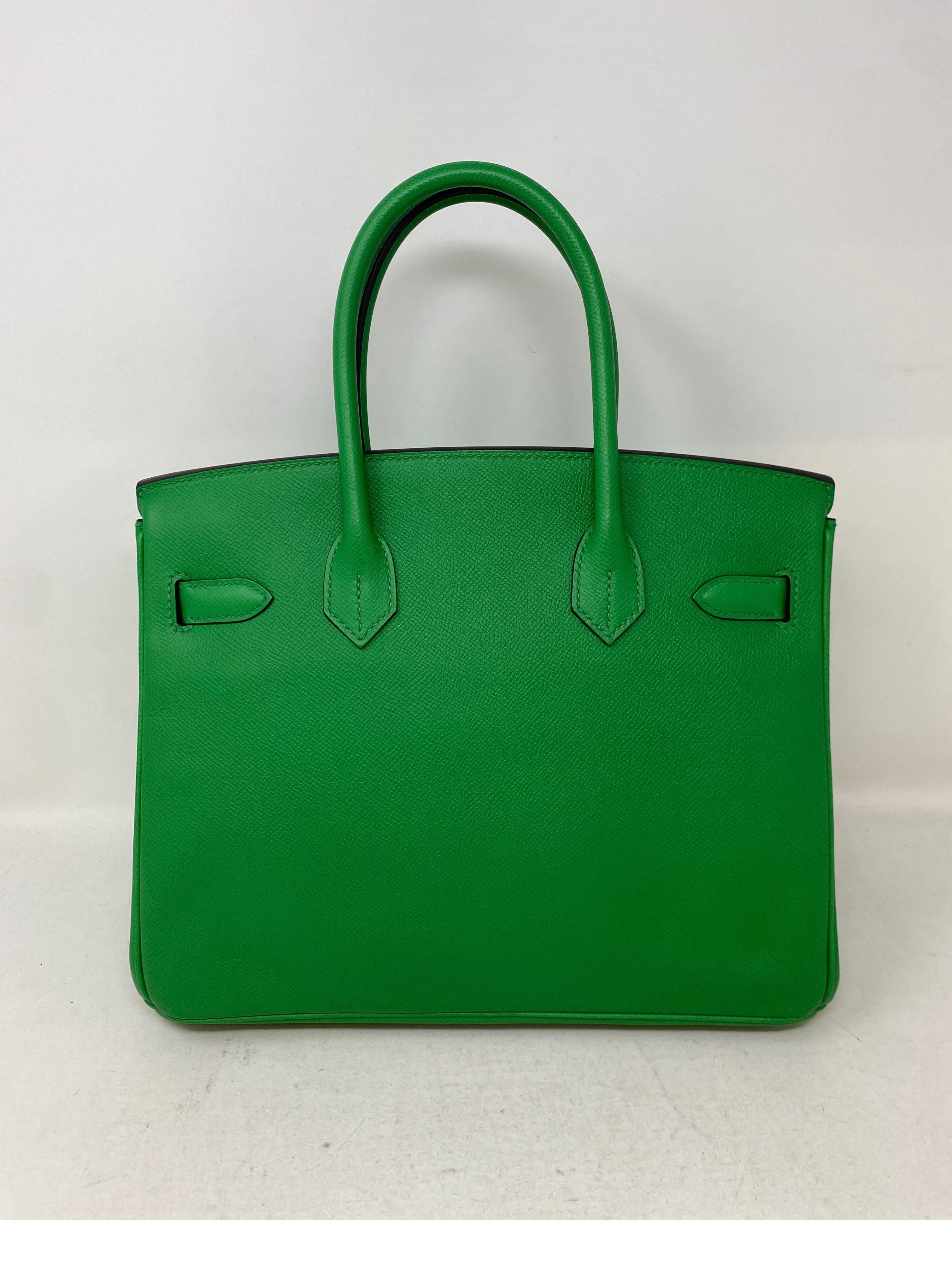 Women's Hermes Bamboo Birkin 30 Bag