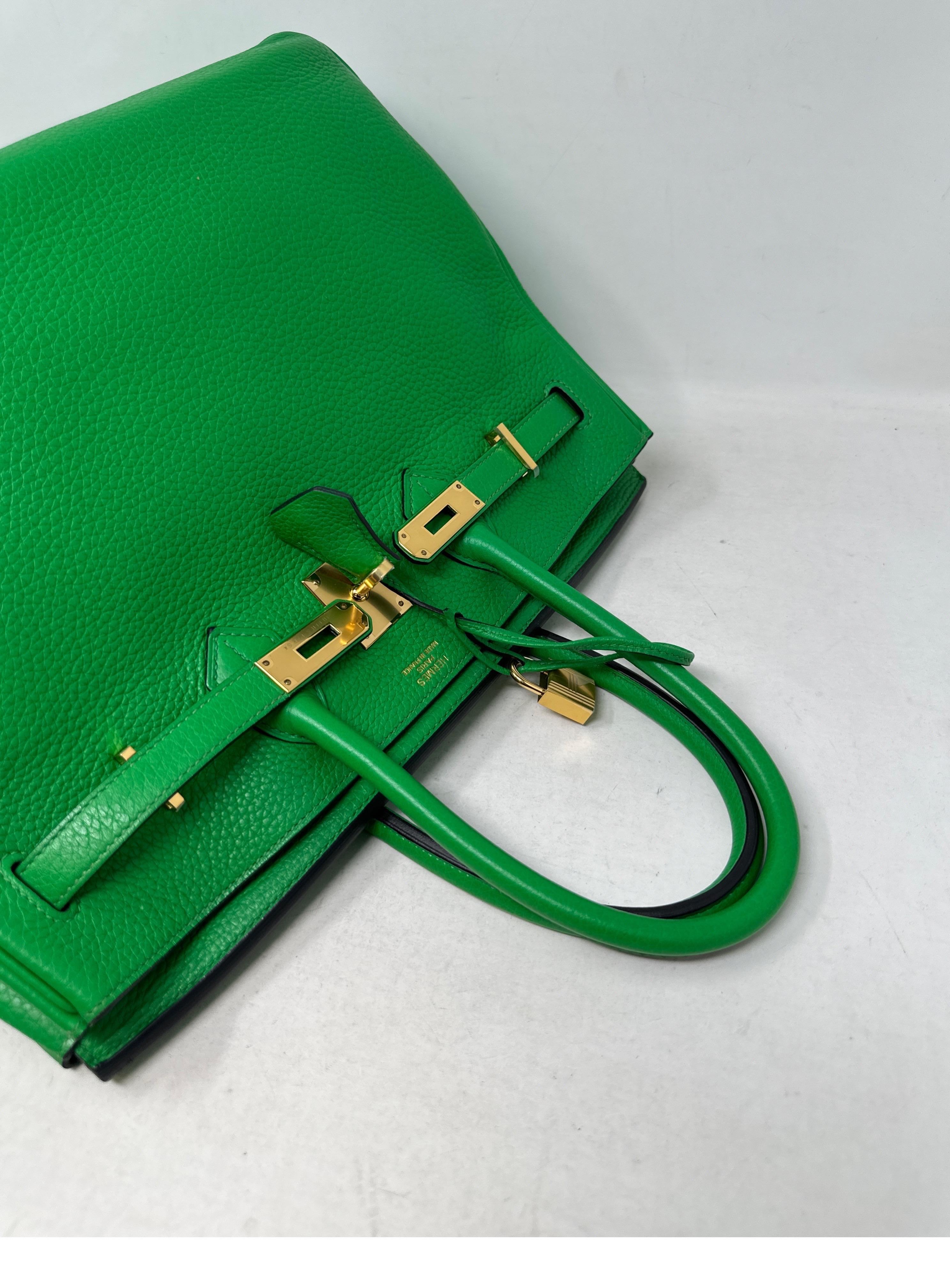 Hermes Bamboo Birkin 35 Bag 6