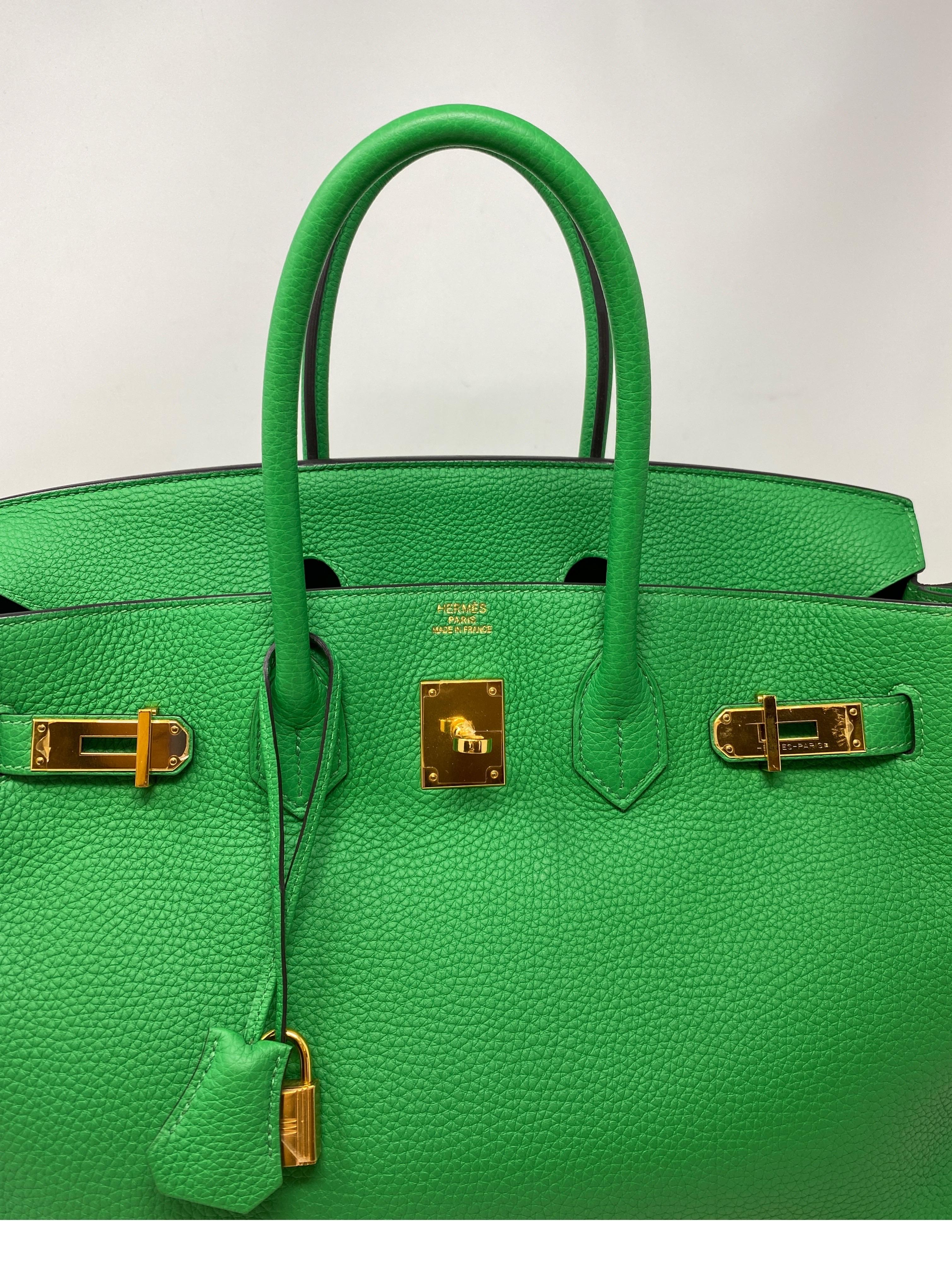 Hermes Bamboo Birkin 35 Bag 9