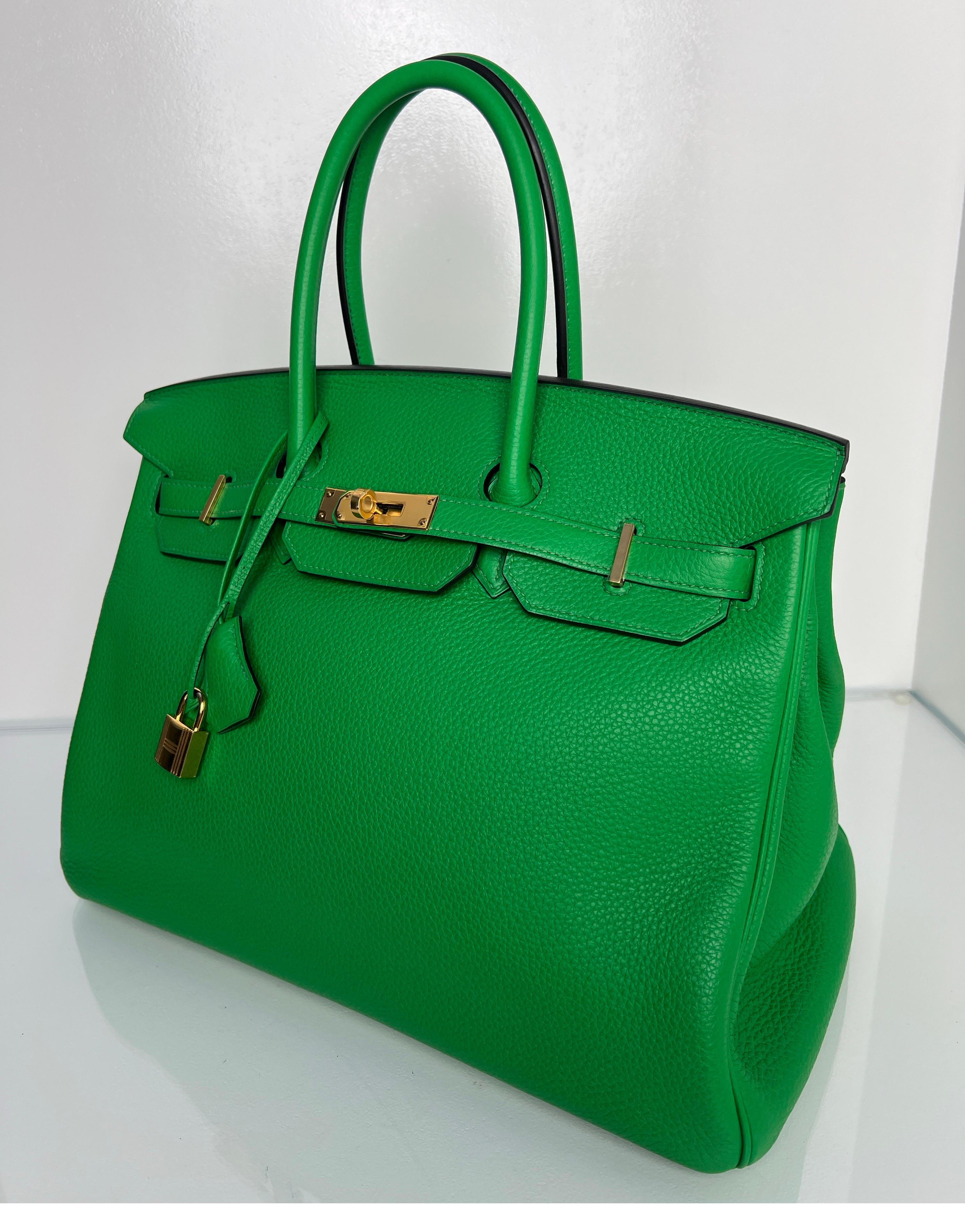 Hermes Bamboo Birkin 35 Bag 9