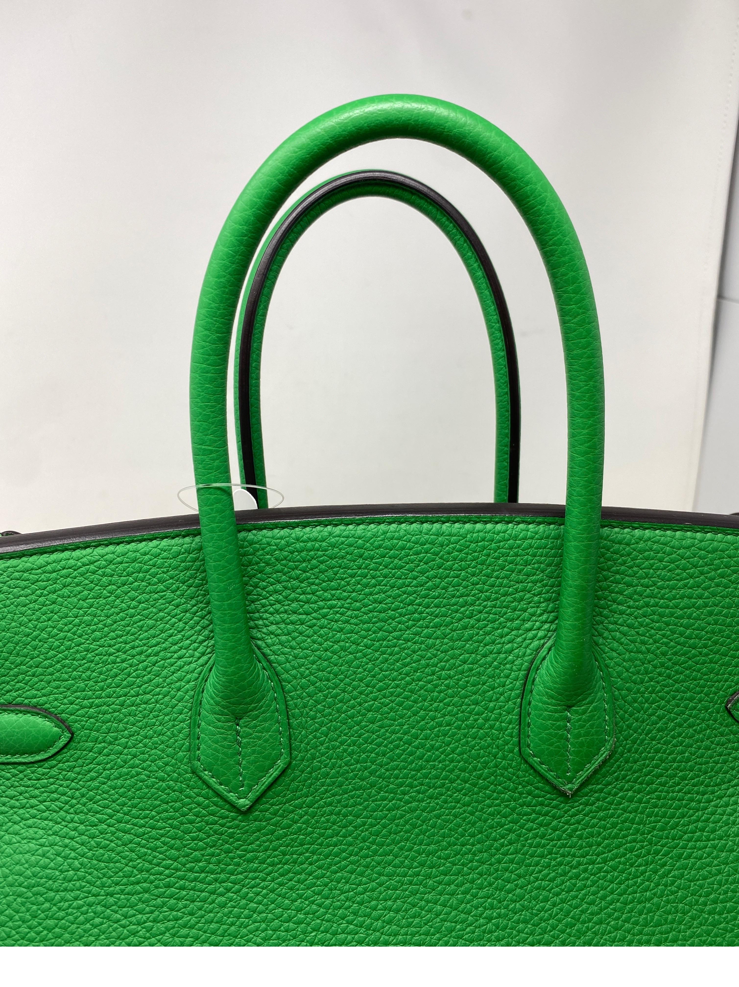 Hermes Bamboo Birkin 35 Bag 11