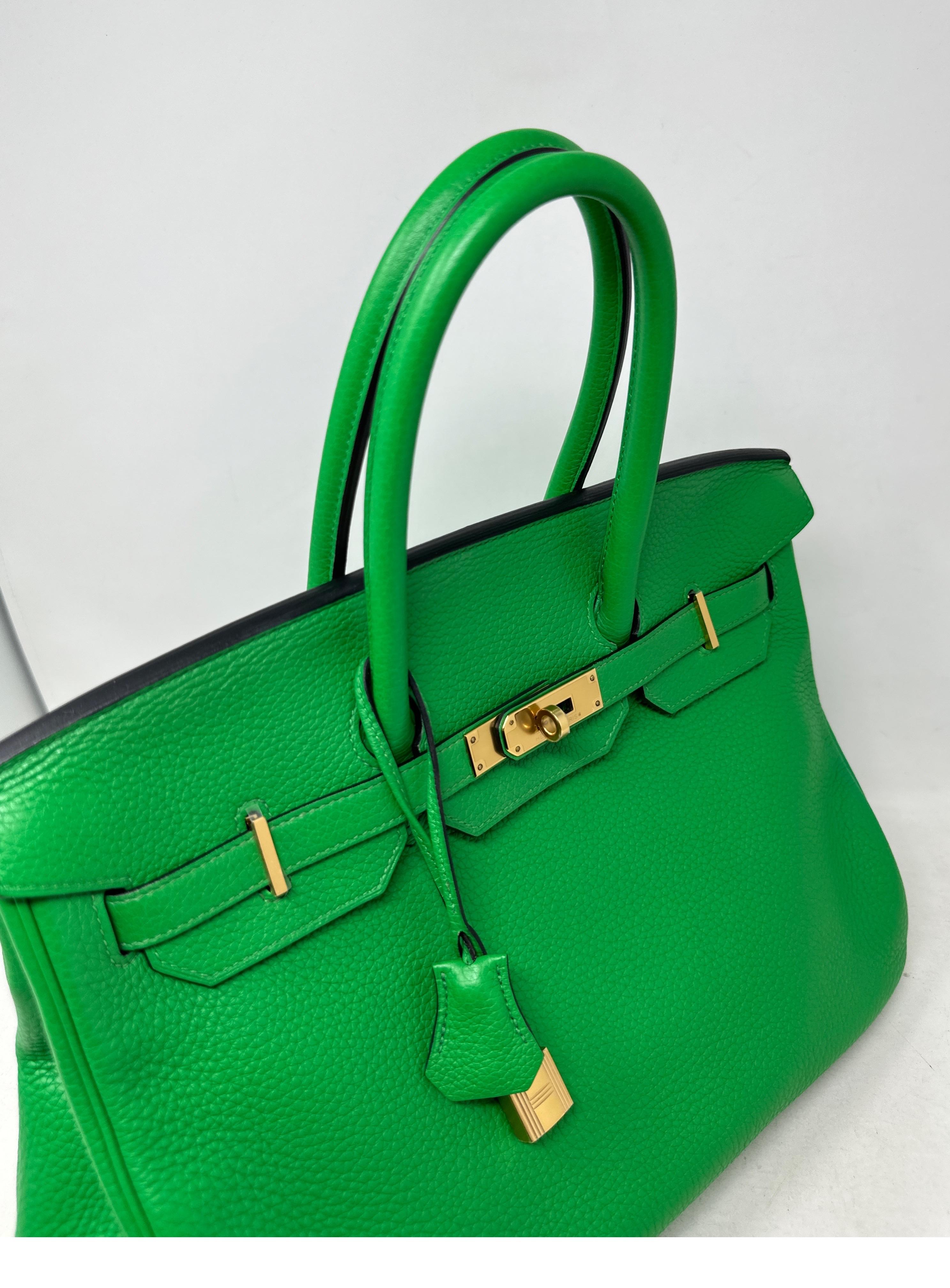 Hermès - Sac Birkin 35 en bambou  12