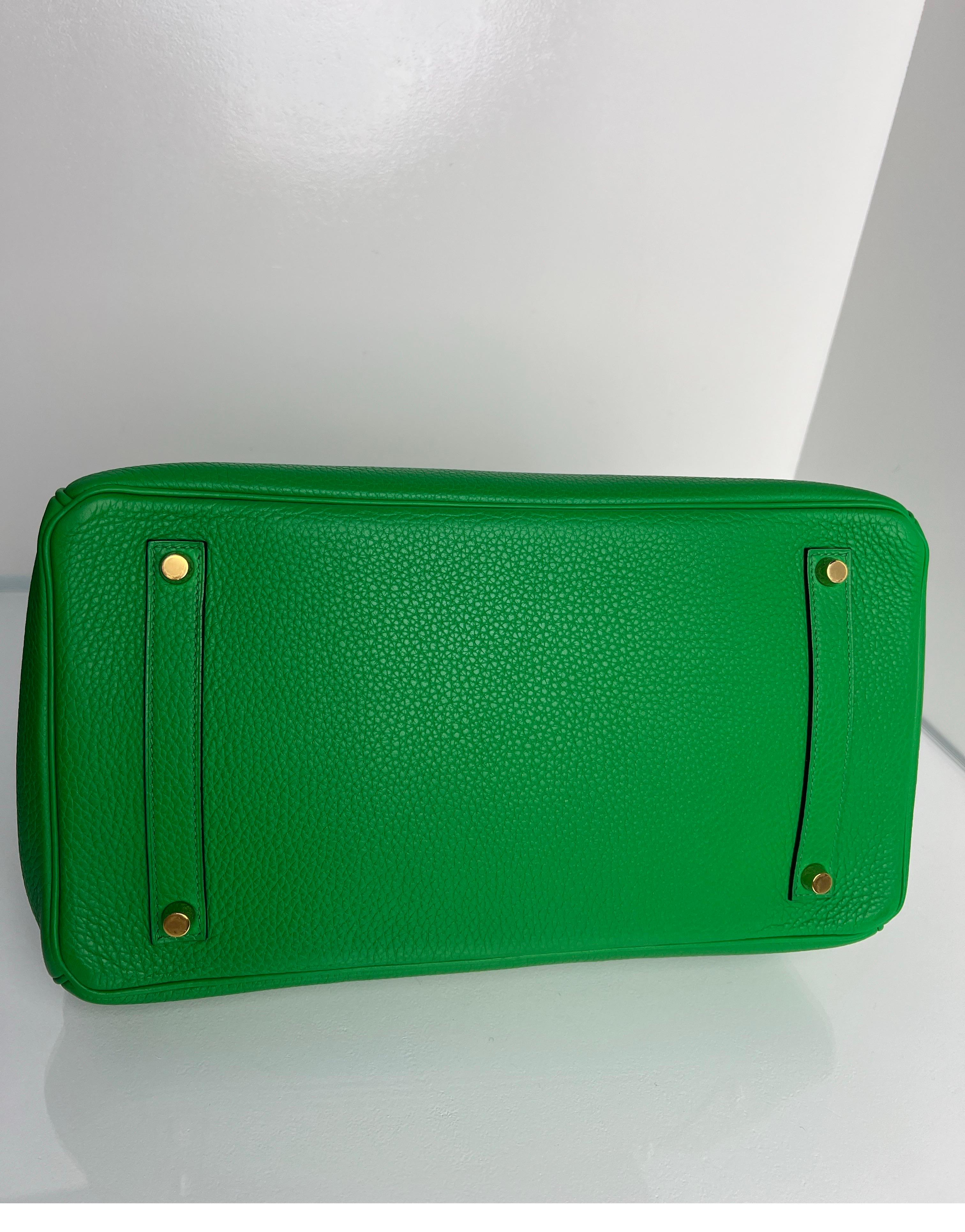 Hermes Bamboo Birkin 35 Bag 11