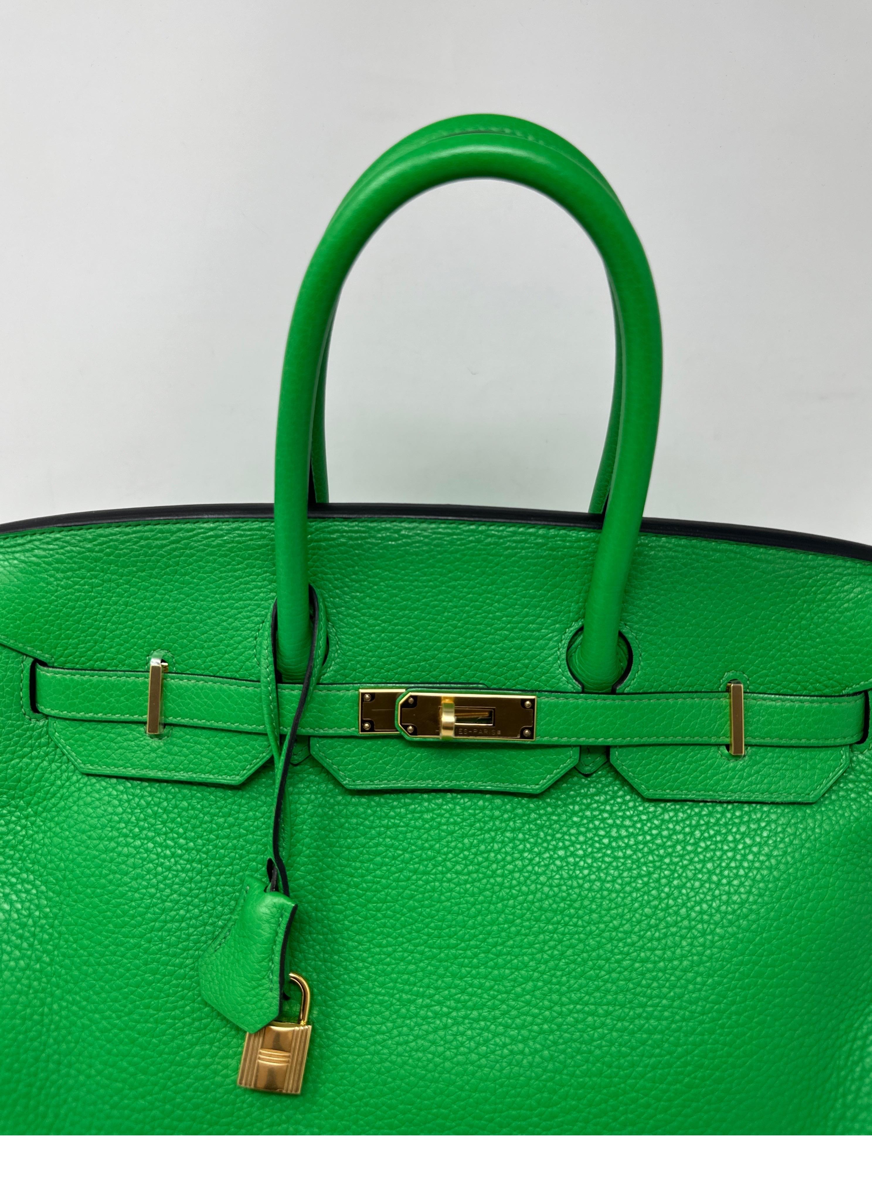 Hermes Bamboo Birkin 35 Bag 13