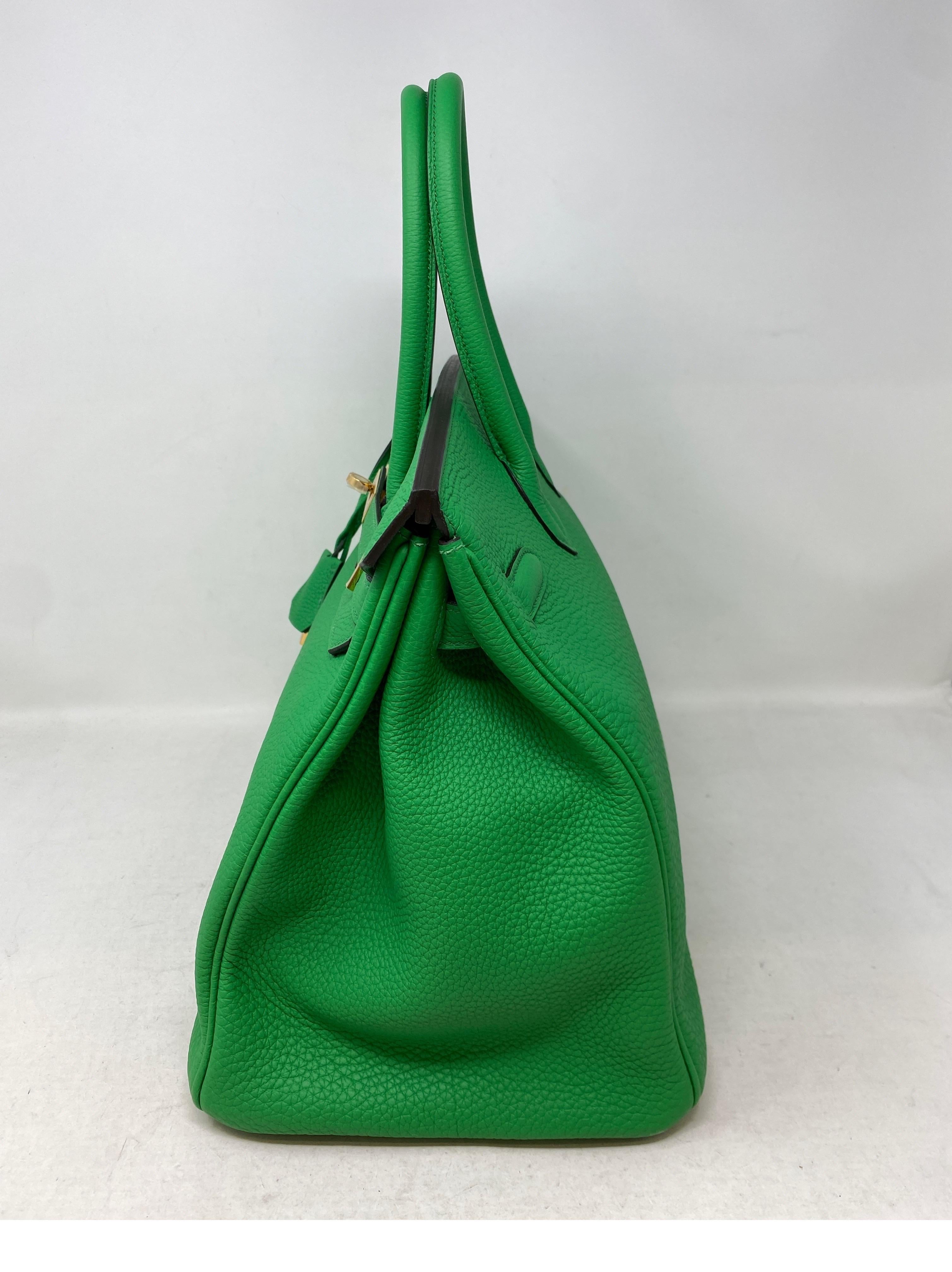 Hermes Bamboo Birkin 35 Bag 15