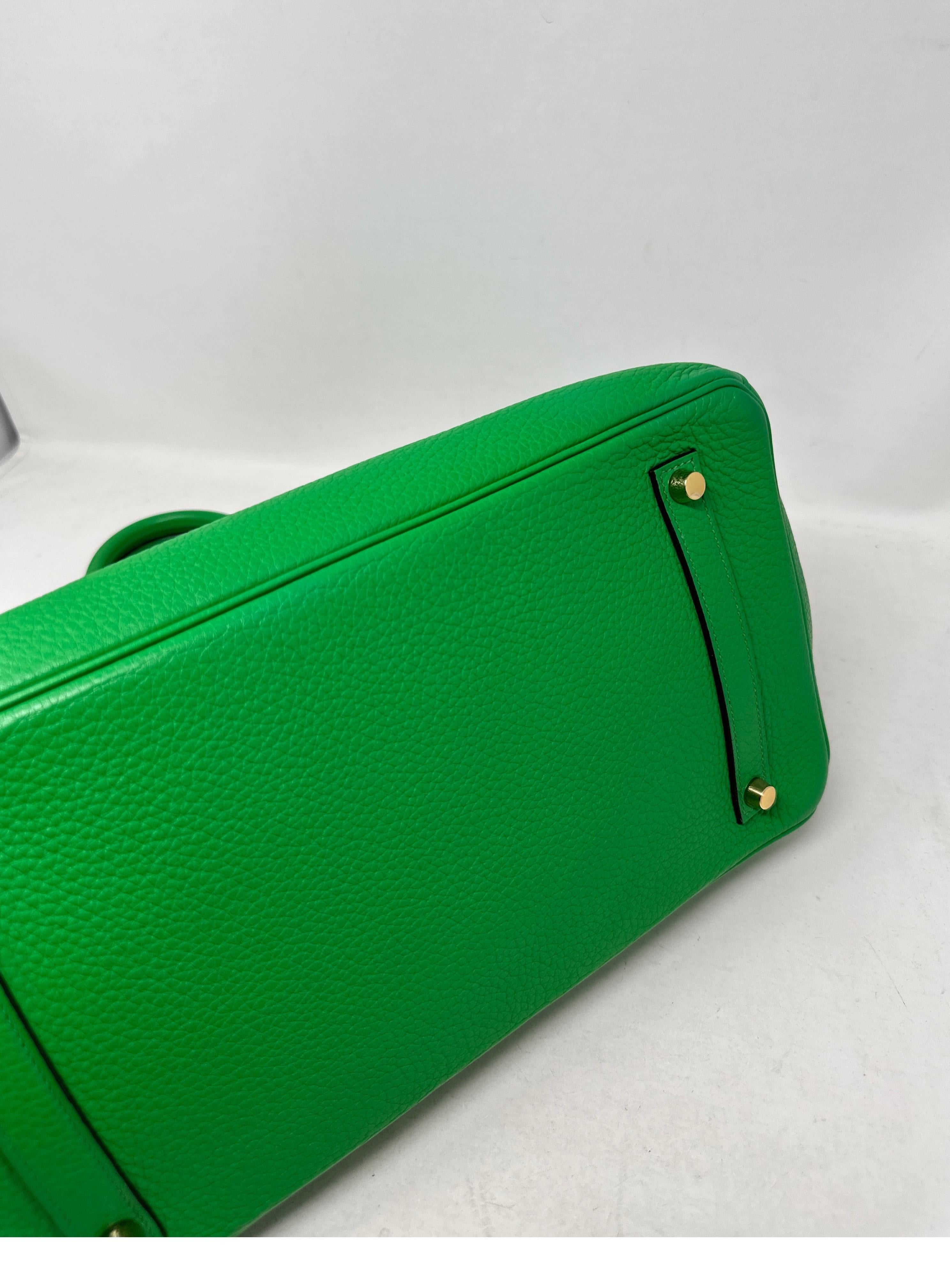 Hermes Bamboo Birkin 35 Bag 15