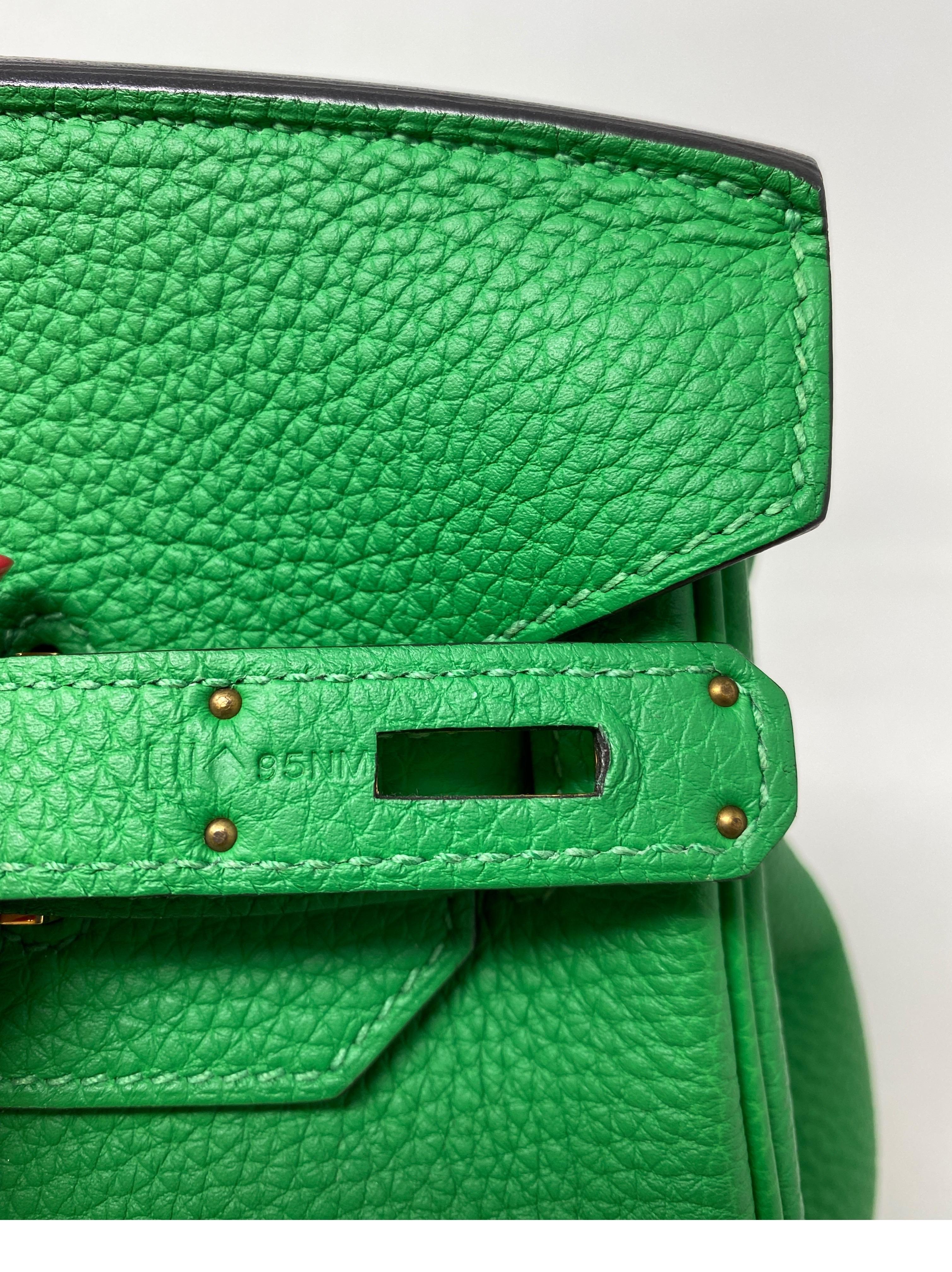 Women's or Men's Hermes Bamboo Birkin 35 Bag