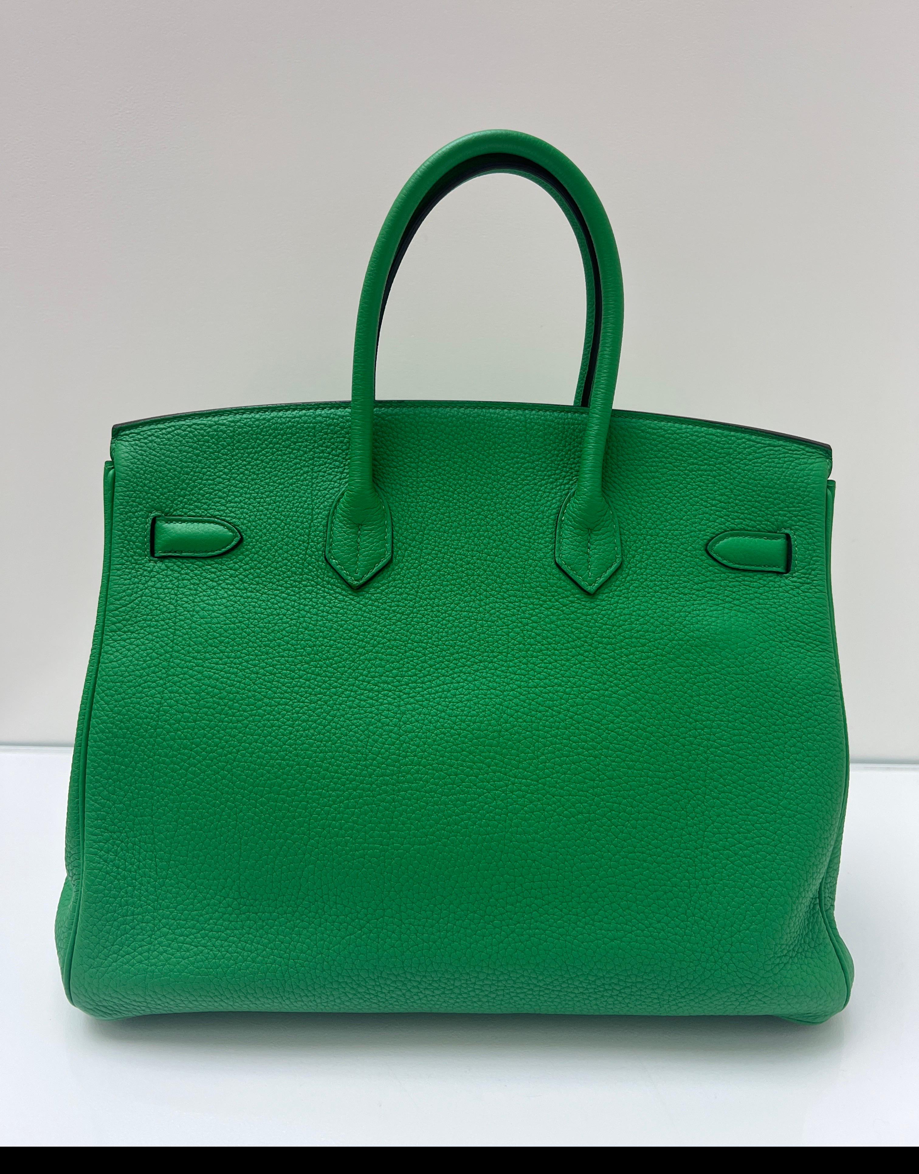 Femenino o masculino Bolso Hermes Birkin 35 de bambú en venta