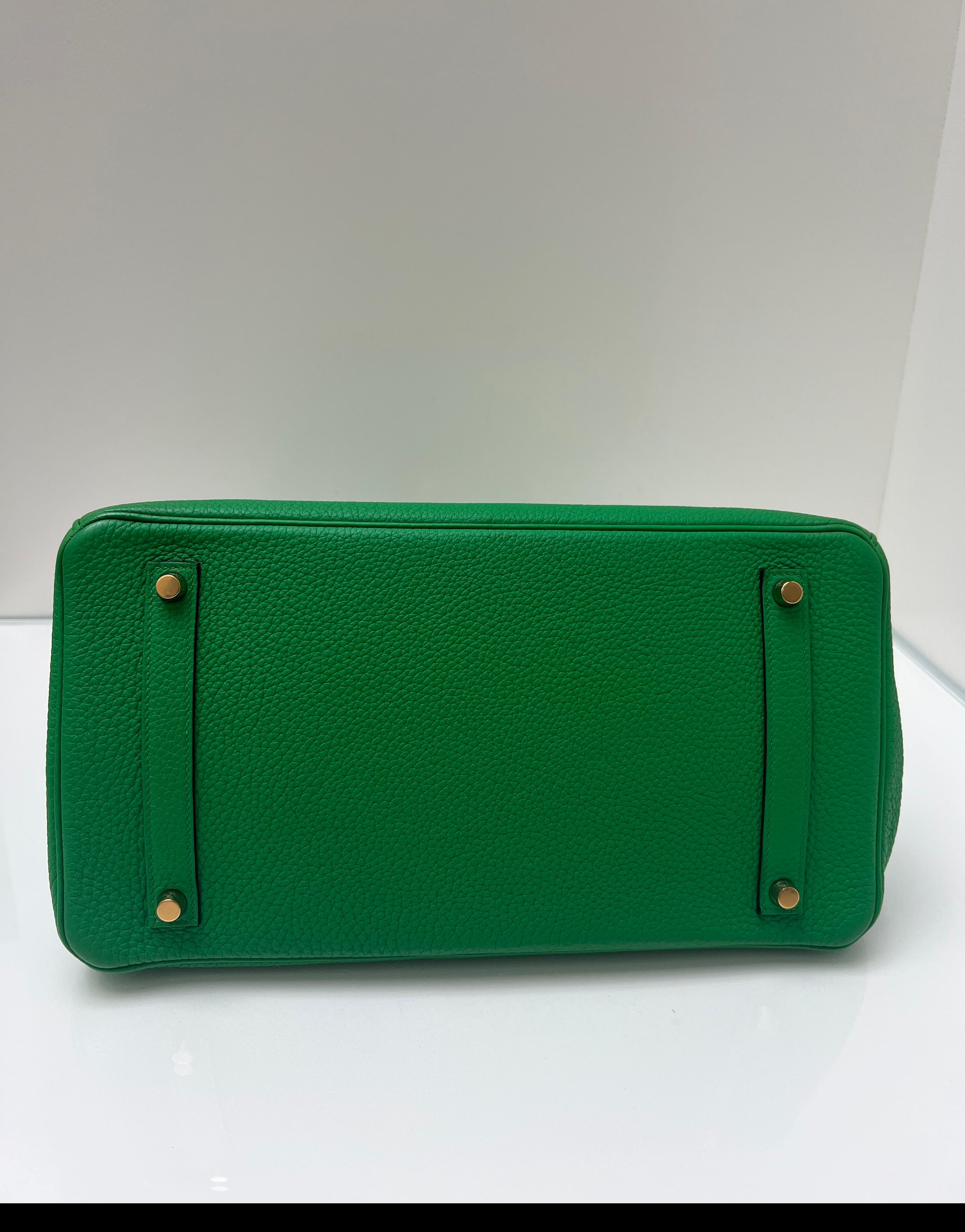 Bolso Hermes Birkin 35 de bambú en venta 2